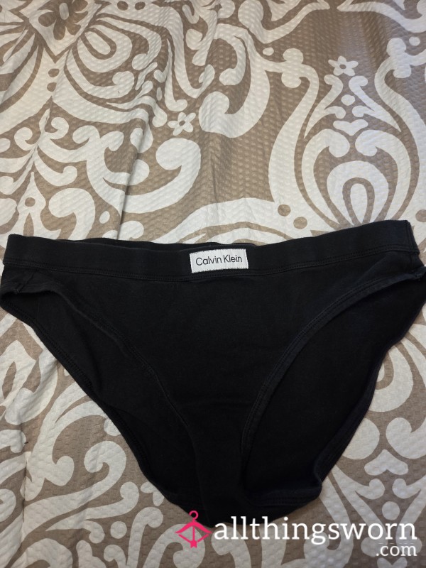 Black Calvin Klein Panty
