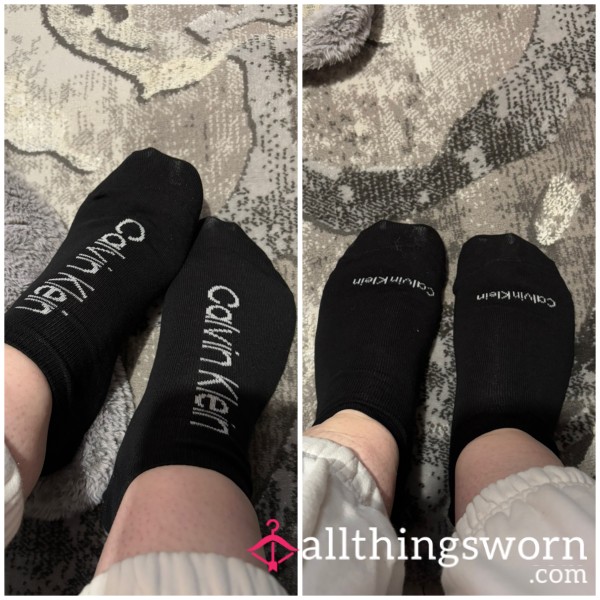 Black Calvin Klein Trainer Socks 🧦