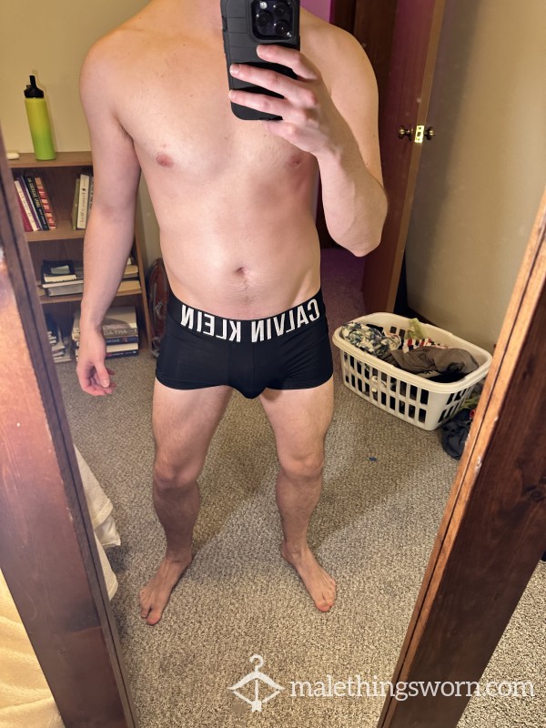 Black Calvin Klein Trunks