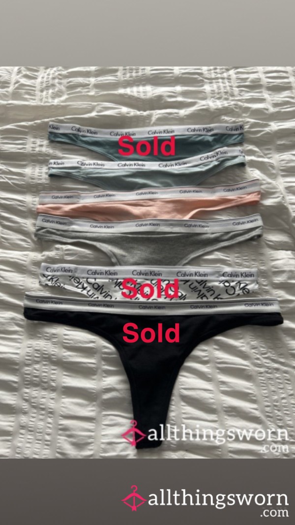 Calvin Klein Thongs