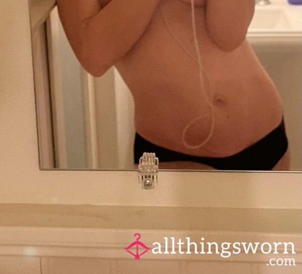 Black Cheeky Panties