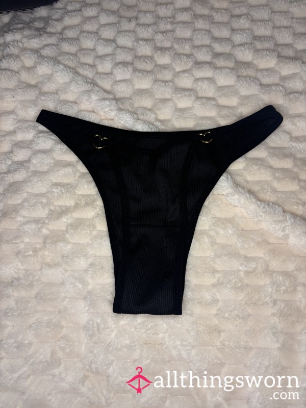 Black Cheeky Panties