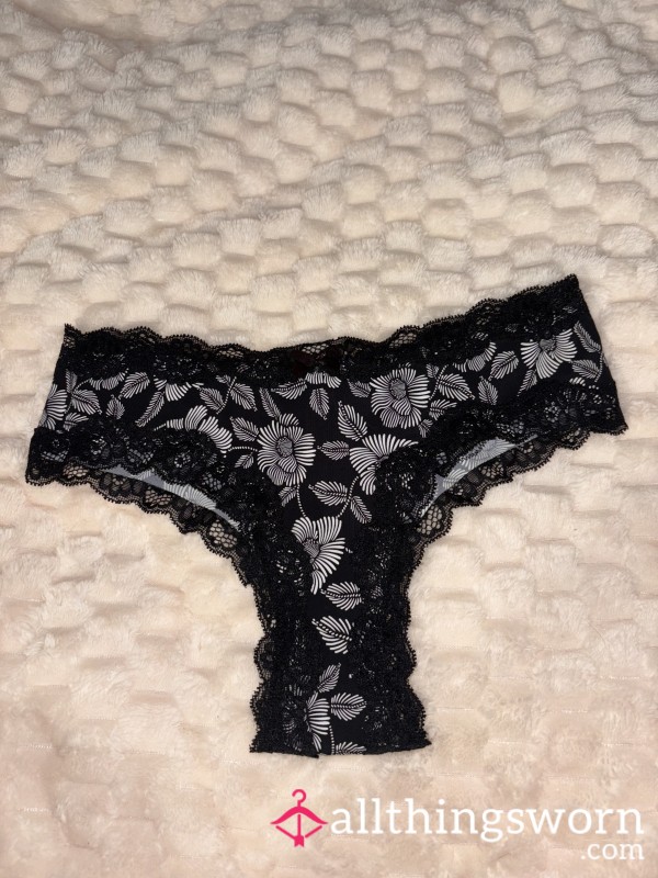 Black Cheeky Panties