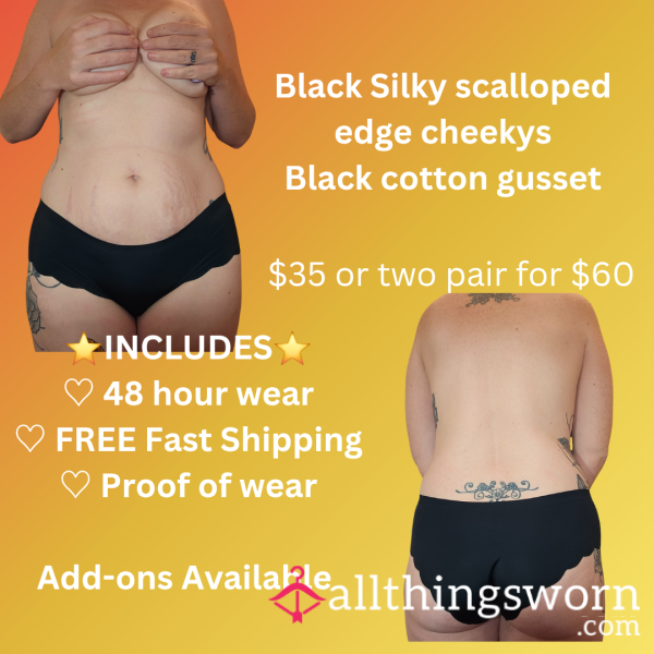 Black Cheekys 48 Hr Wear
