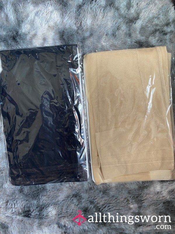 Black Cheetah Or Nude Colored Pantyhose