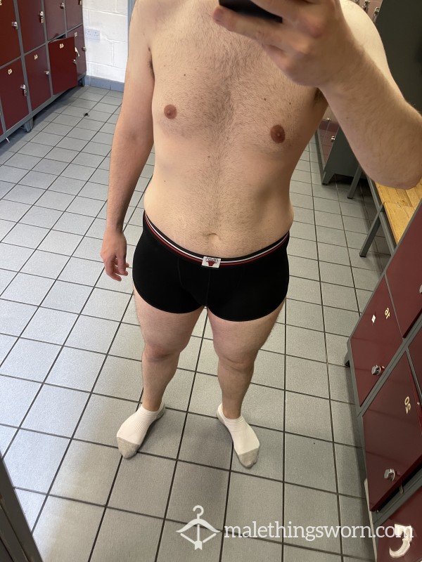 Black Chicago Bulls Boxers