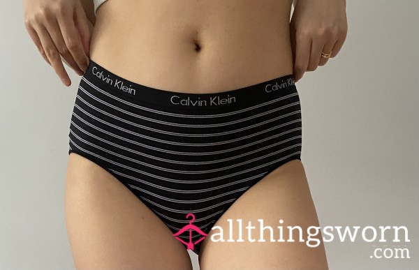 Black CK Fullback Panties