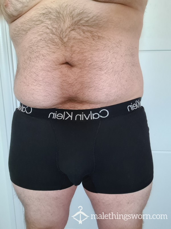Black CK Trunks Size XL
