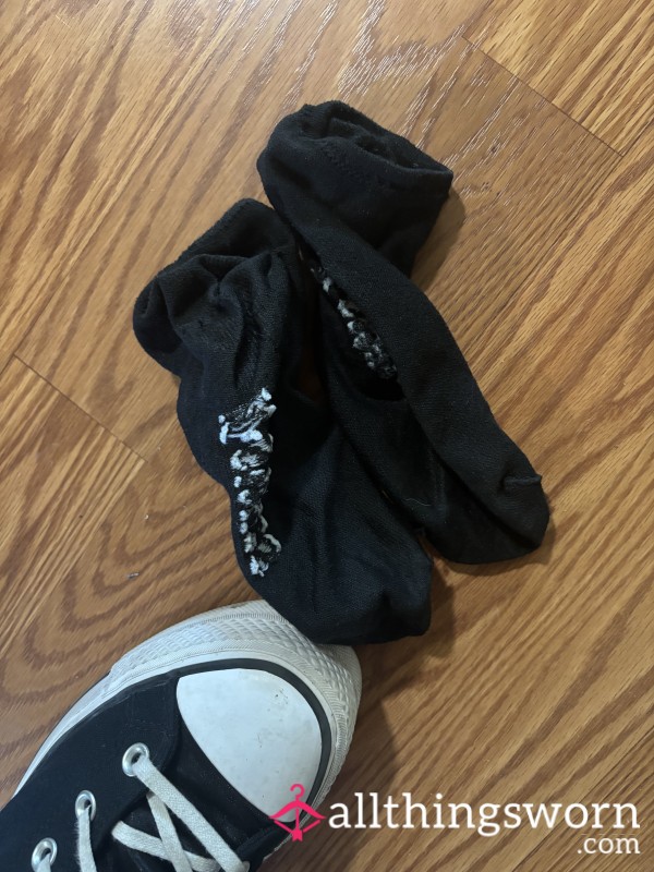 Black College Girl Socks