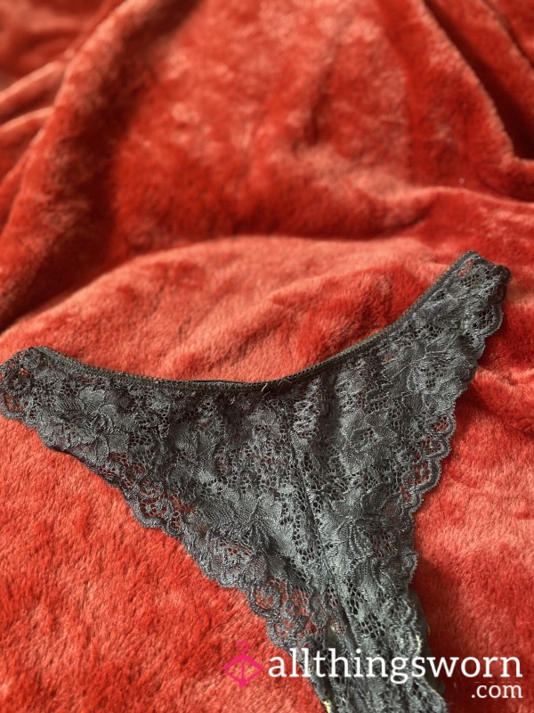 Black, Comfortable, Elegant Knickers