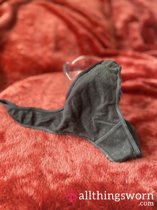Black, Comfortable Thong