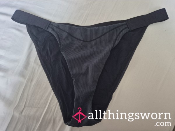 Black, Comfy, Brazilian Panties