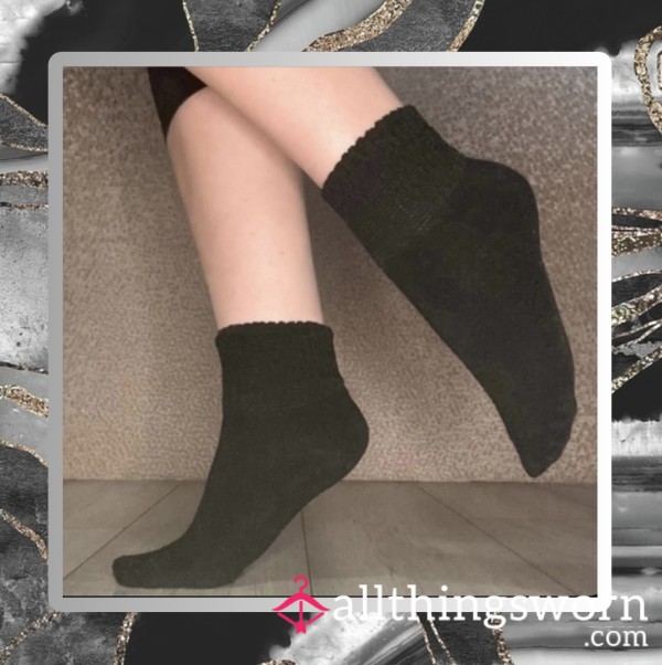 Black Cosy Socks (48hr Custom Wear)