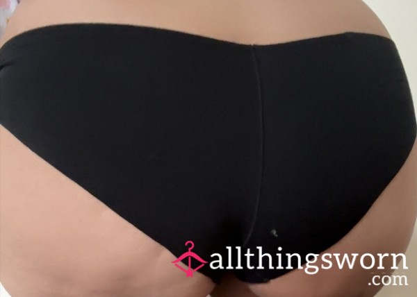 Black Cotton Panties
