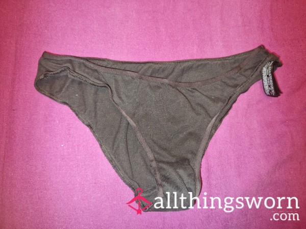 Black Cotton Panties