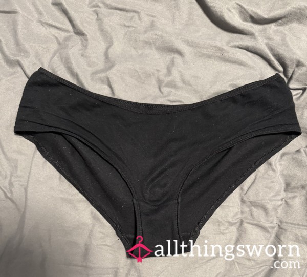 Black Cotton Panties