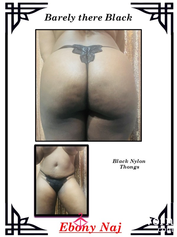 Black G-string