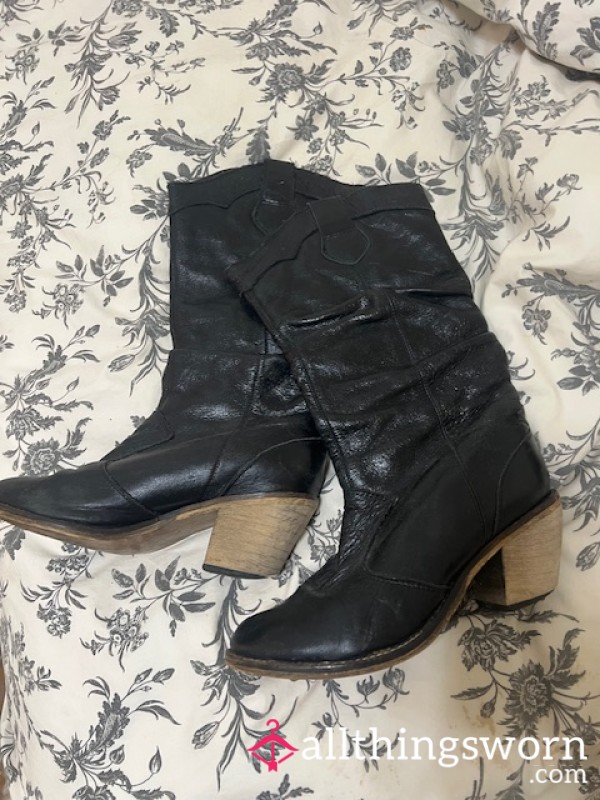 Black Cowgirl Boots