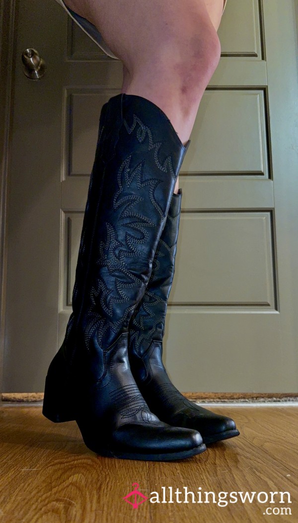 Black Cowgirl Boots