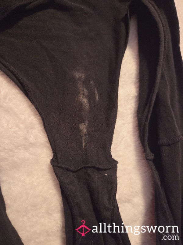 Black Creamed In Panties