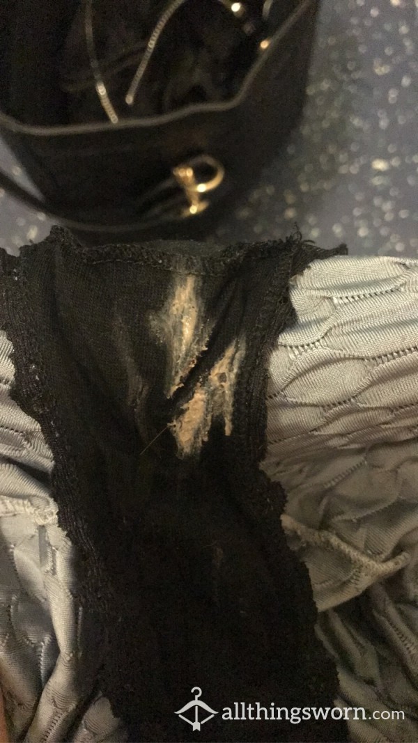 Black Creamy Panties