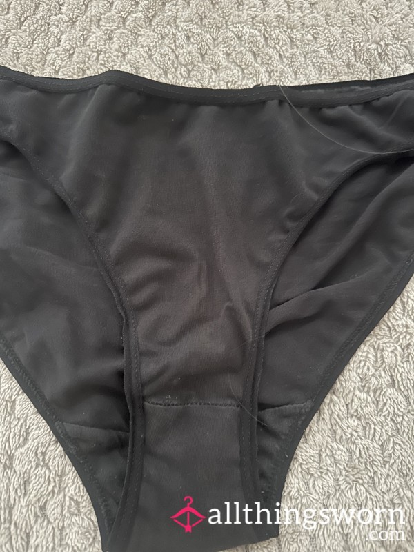 Black Creamy Panties