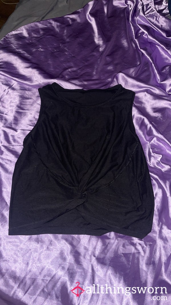 Black Crop Top