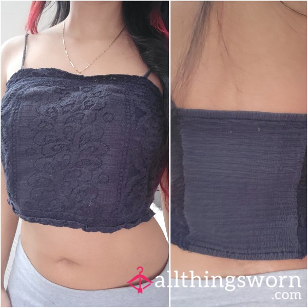 Black Crop Top