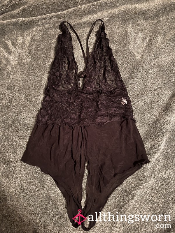Black Lacy Body Suit