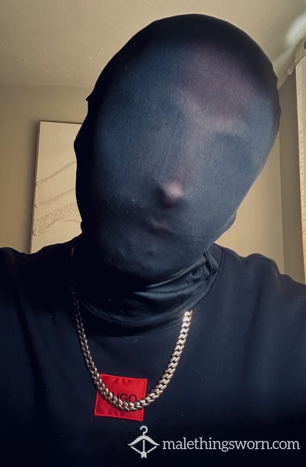 🎭 BLACK C*m Filled Morph Mask 🎭