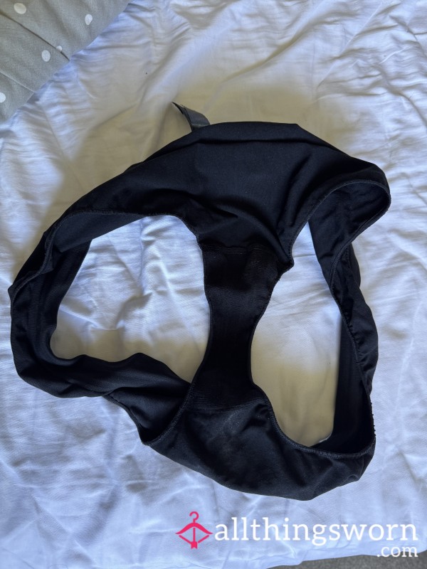 Black Daily Panties - Worn All Day And Night