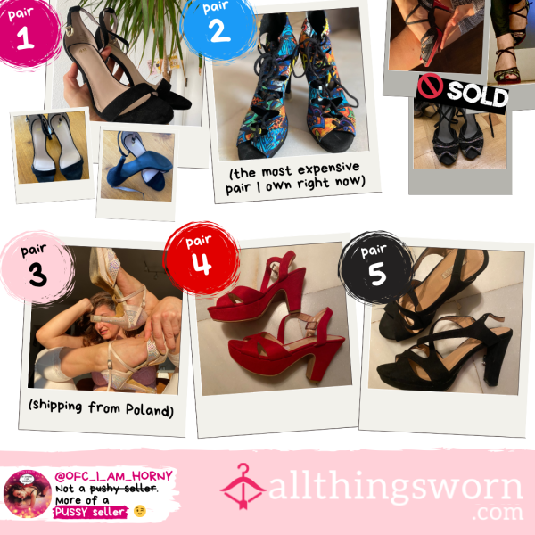 👠 Dance High Heels (Pick The Ones You Like Or Buy Them All!)