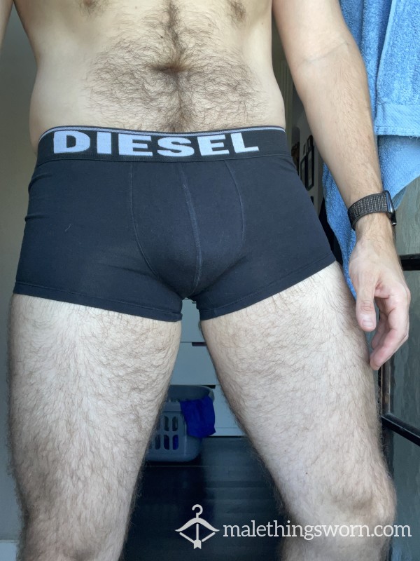 Black Diesel Boxer Briefs