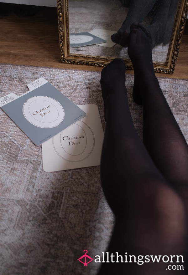 Black Dior Tights, 48hr Wear + Photos 🖤