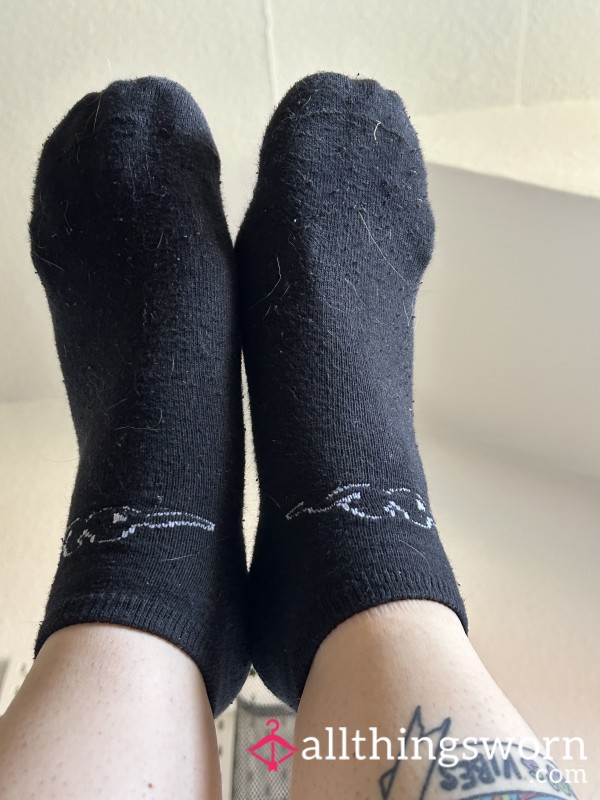 Black Dirty Kappa Socks