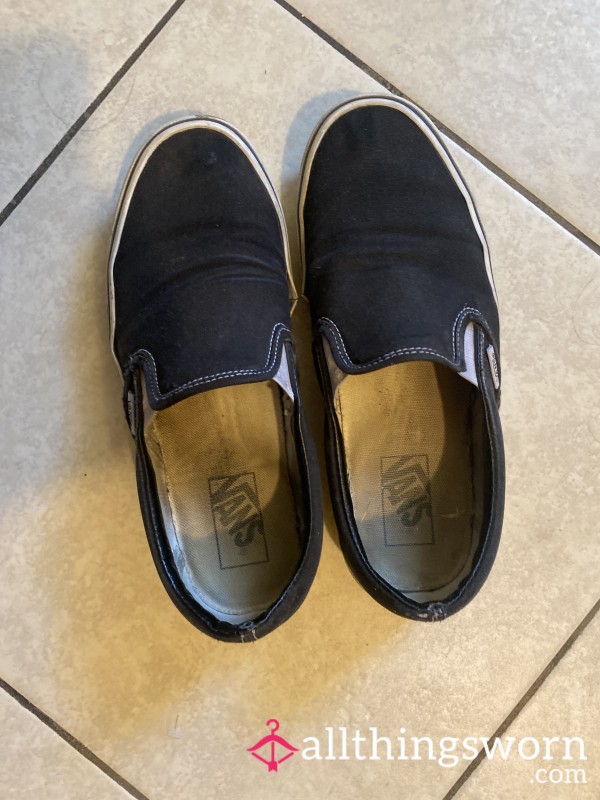Black Dirty Vans