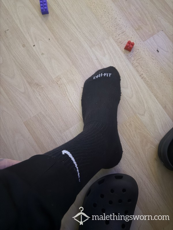 Black Dri-Fit Nike Socks