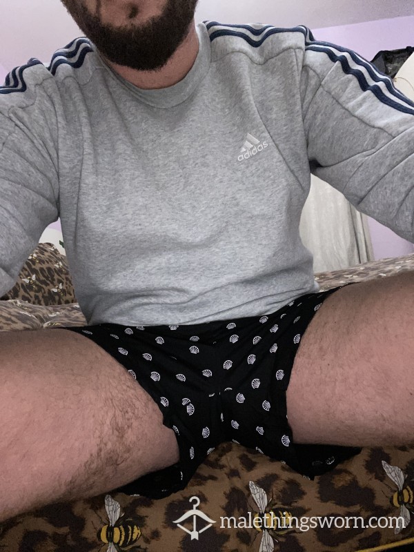 Black Easy Access Baggy Boxers M