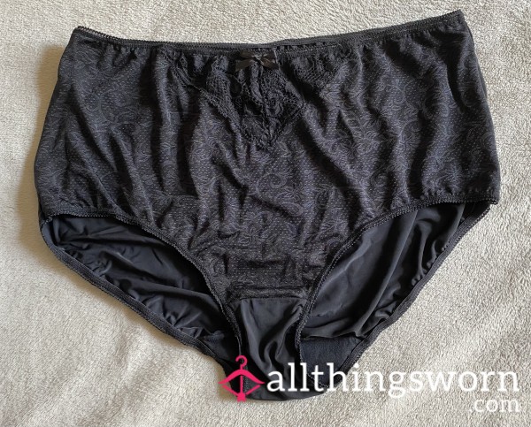Black Elasticated Full Pants