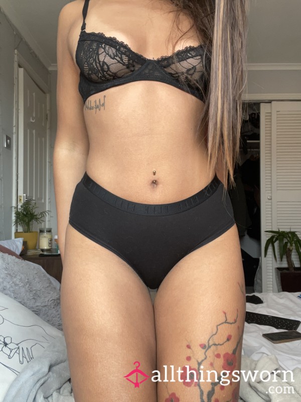 Black ELLE Full Briefs 24 Hr Wear 🍑