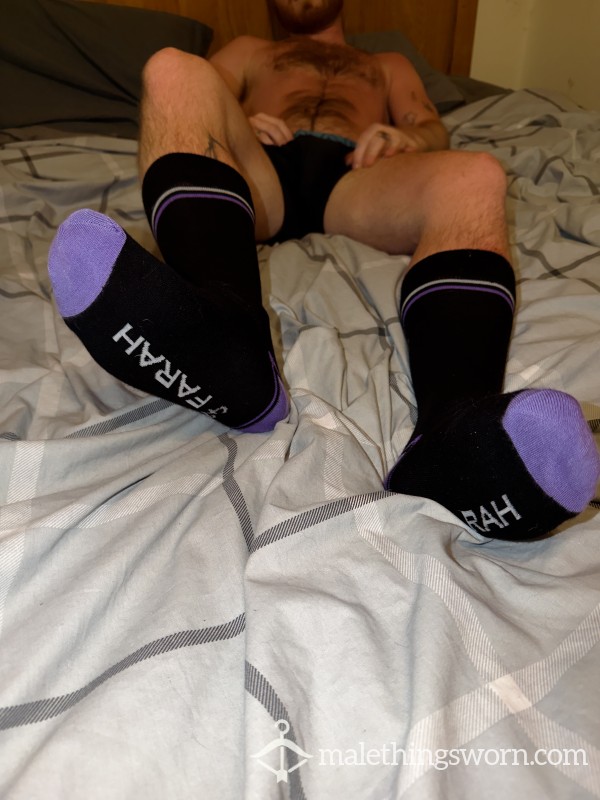 Black Farah Work Socks – 4 Day Long Office Wear