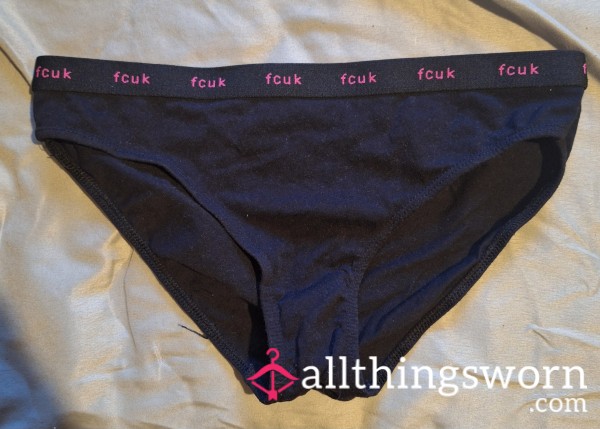 Black Fcuk Panties