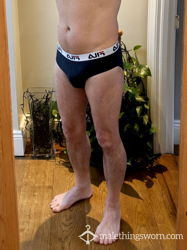 Black Fila Briefs