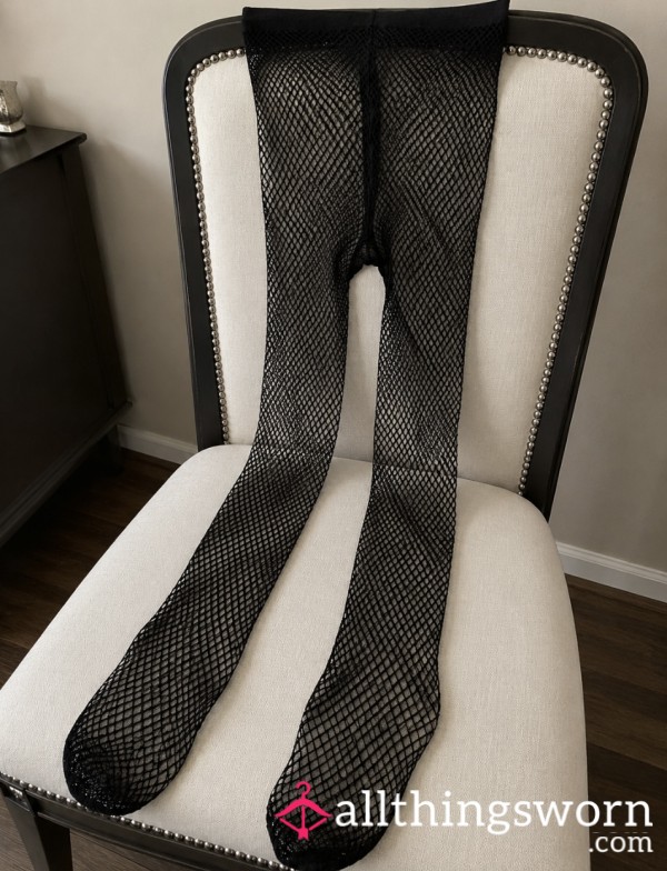 Black Fish Net Tights