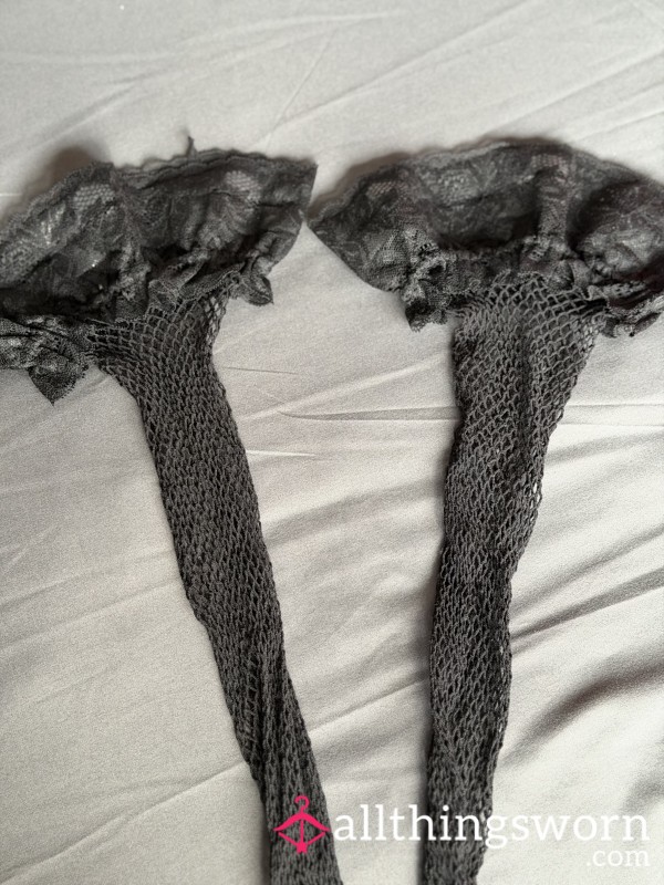 Black Fishnet Stockings