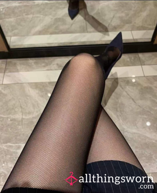 Black Fishnet Stockings