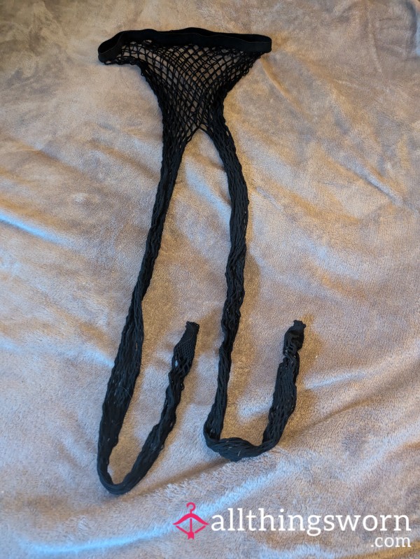 Black Fishnet Tights - F**ked In Many Times
