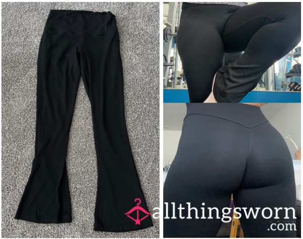 Black Flare Leggings