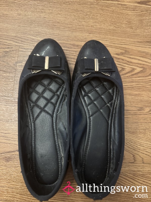 Black Flat Shoes