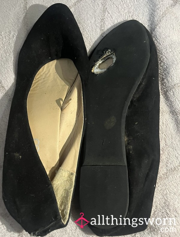 Black Flat Shoes